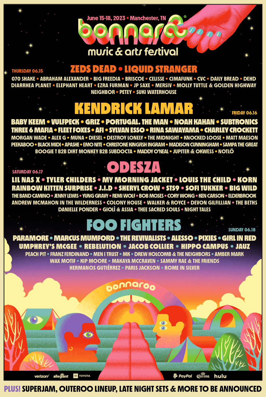 Bonnaroo Poster 2023